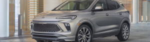 2024 Buick Encore GX Avenir parked inside a building