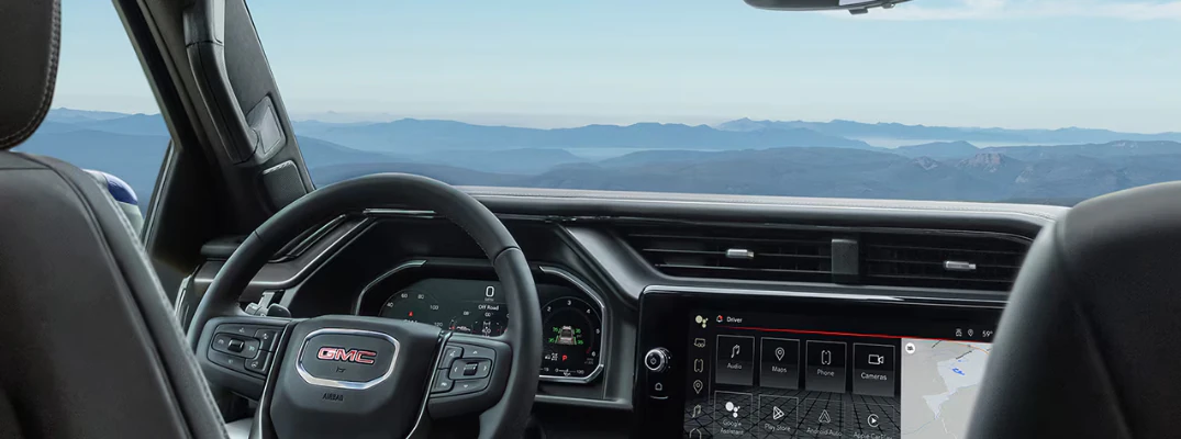 2026 GMC Sierra 1500 dashboard